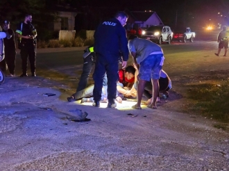 Hoben motociclista seriamente herida despues di accidente na Kas Ariba
