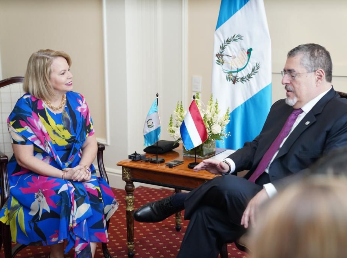 Premier Wever-Croes  a reuni cu presidente nobo di Guatemala