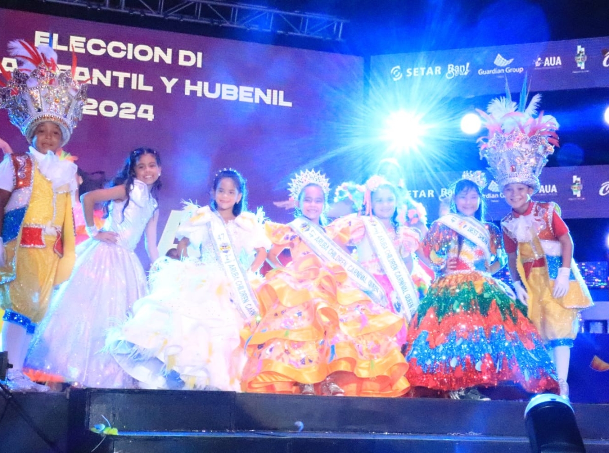 Xeena Dijkhoff di Noord a bira Aruba su Reina Infantil pa Carnaval 70