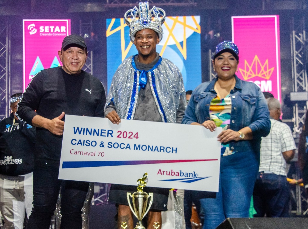 Aruba Bank ta promove musica y cultura como sponsor principal di Aruba Caiso & Soca Monarch pa Carnival 70