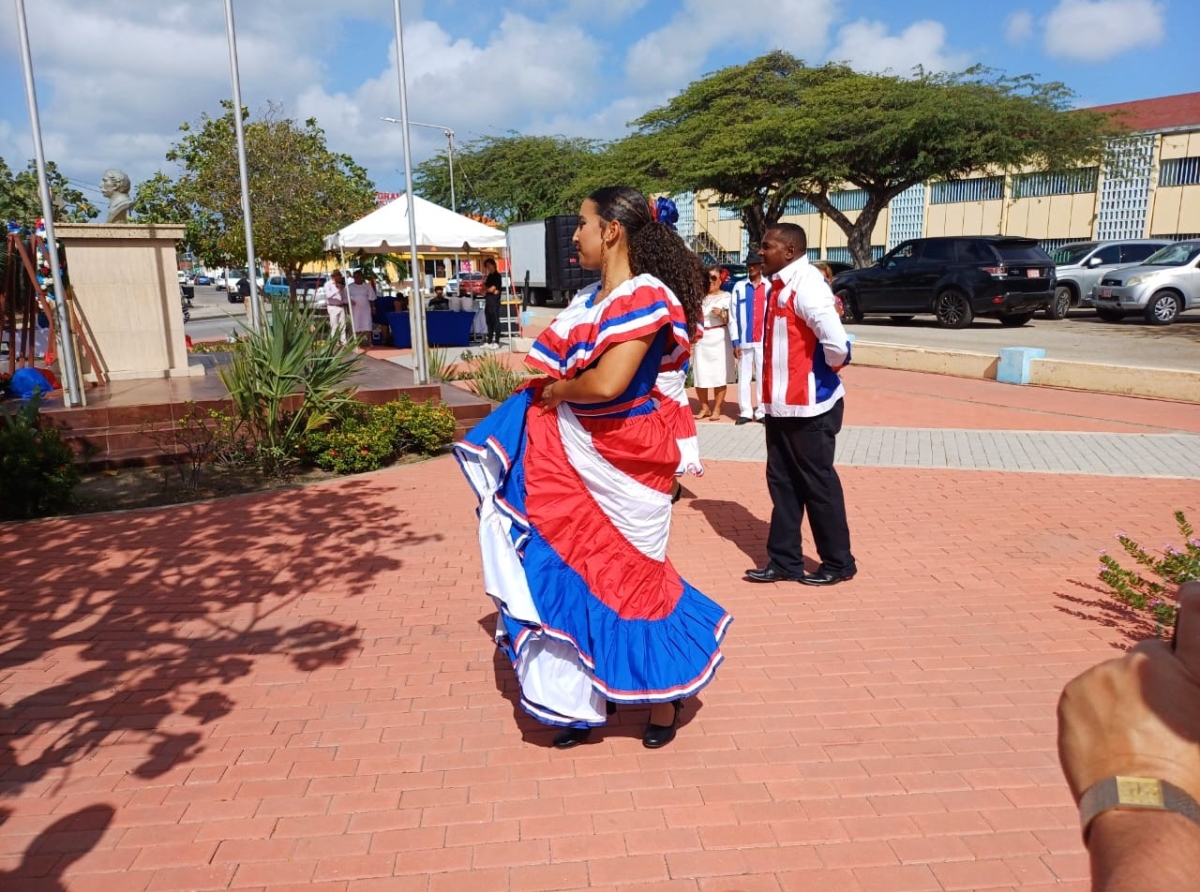 Na Aruba tambe a recorda e di 180 aniversario di e Independencia di Republica Dominicana