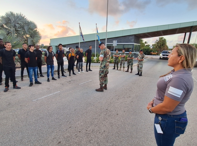 Grupo nobo di mucha homber a inicia Proyecto Formacion Social