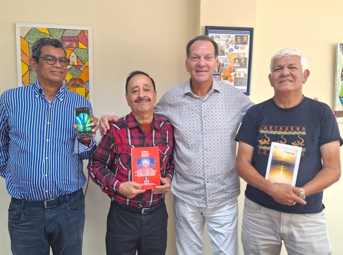 Encuentro literario, cultural na Biblioteca Nacional Aruba