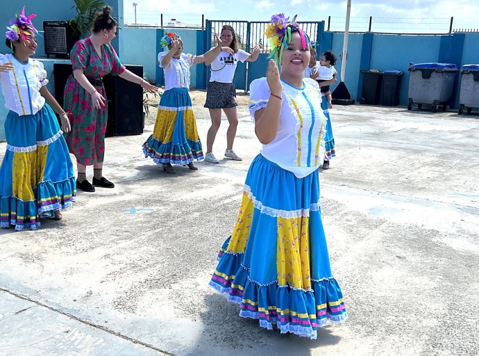 Dialuna tin celebracion di “Dia di Himno y Bandera” na Playa Pabao