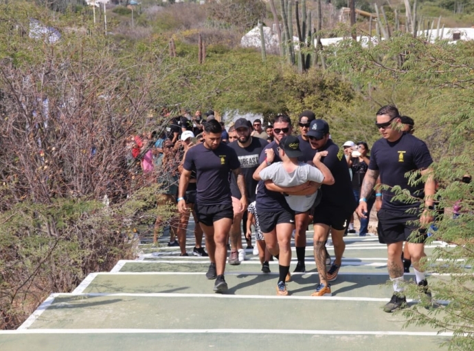 Asina diescinco atleta special a subi Hooiberg