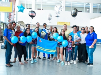 Minister Endy Croes ta felicita Wyndel Beyde cu su logro historico pa Aruba
