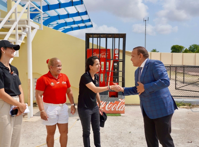 Representantenan di CONCACAF a realisa un “site visit” na GPT Stadion Dakota