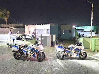 Accion rapido di Polis na Tarabana y a descubri Hyundai horta na un cas