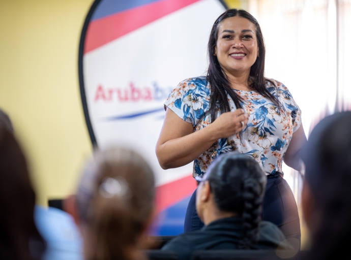 Aruba Bank a organisa un “Wellness Event” pa su empleadonan
