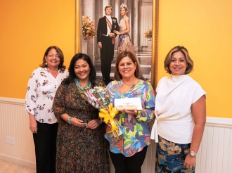 Sharin Geerman a cumpli 35 aña den servicio di Pais Aruba