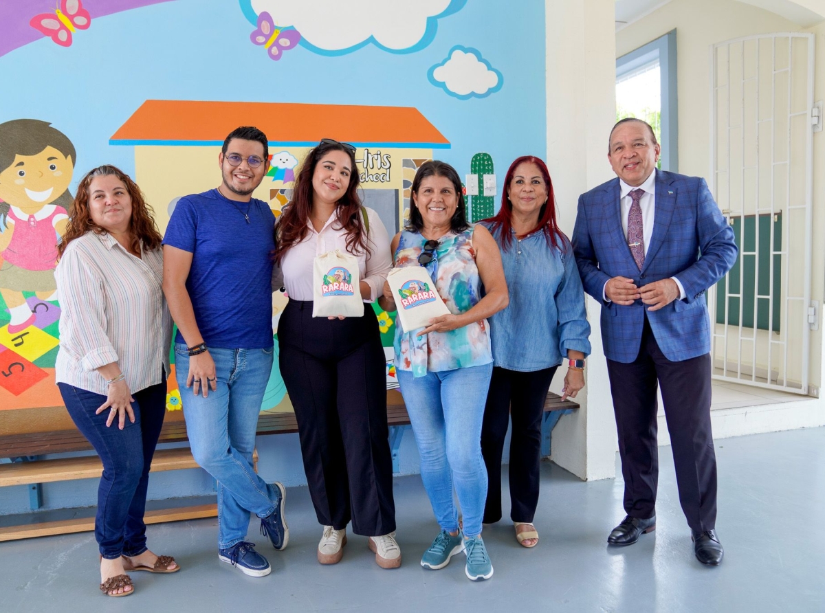 A introduci e proyecto Ra Ra Ra Kinder Geheugenspel na Arco Iris Kleuterschool