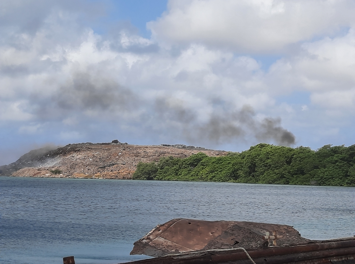 Cu ok di Hues Incinerator ta den operacion bek pa procesa 'slosh' sin ningun impacto negativo