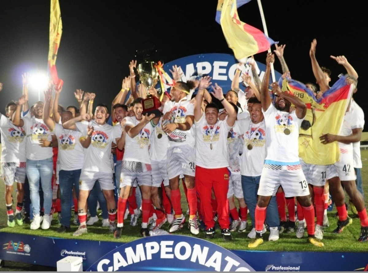 SV Britannia a titula campeon di Aruba