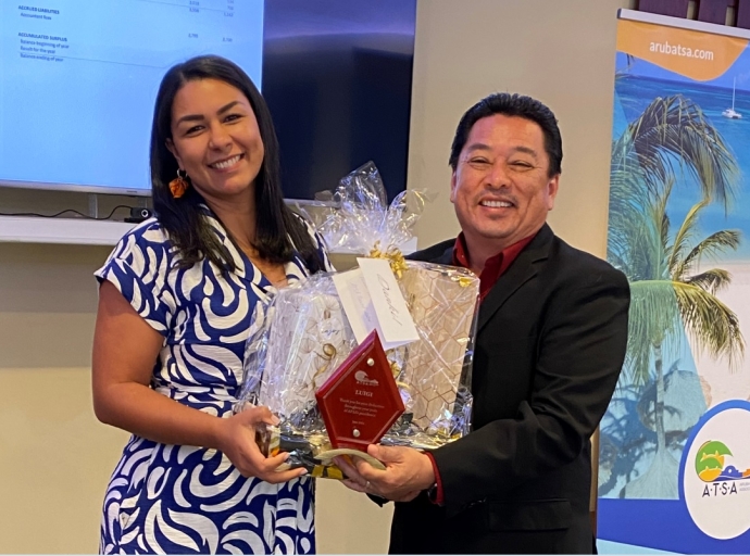 Sulaika Kelly ta bira e presidente nobo di Aruba Timeshare Association