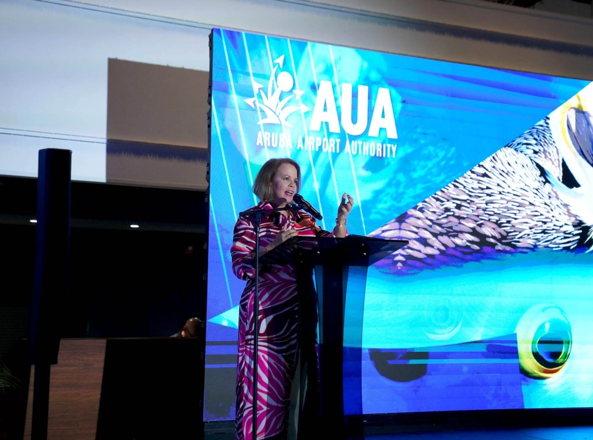 Aeropuerto Internacional Reina Beatrix a celebra e entrega di prome fase di Proyecto Gateway 2030