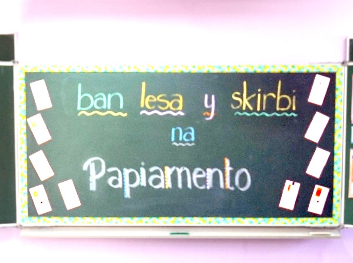 Programa na TV lo elabora riba introduccion di Papiamento den Klas