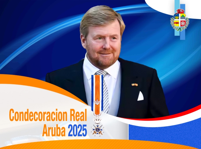 Ultimo dia pa entrega un proposicion pa Condecoracion Real 2025 ta dia 31 di juli