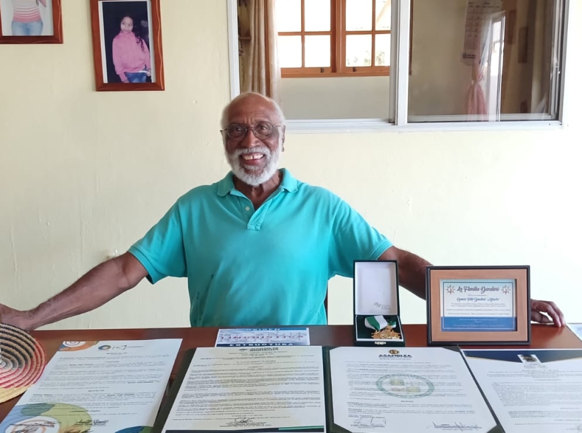 Ramon Todd Dandaré a ricibi gran homenahe na Riohacha, La Guajira, Colombia