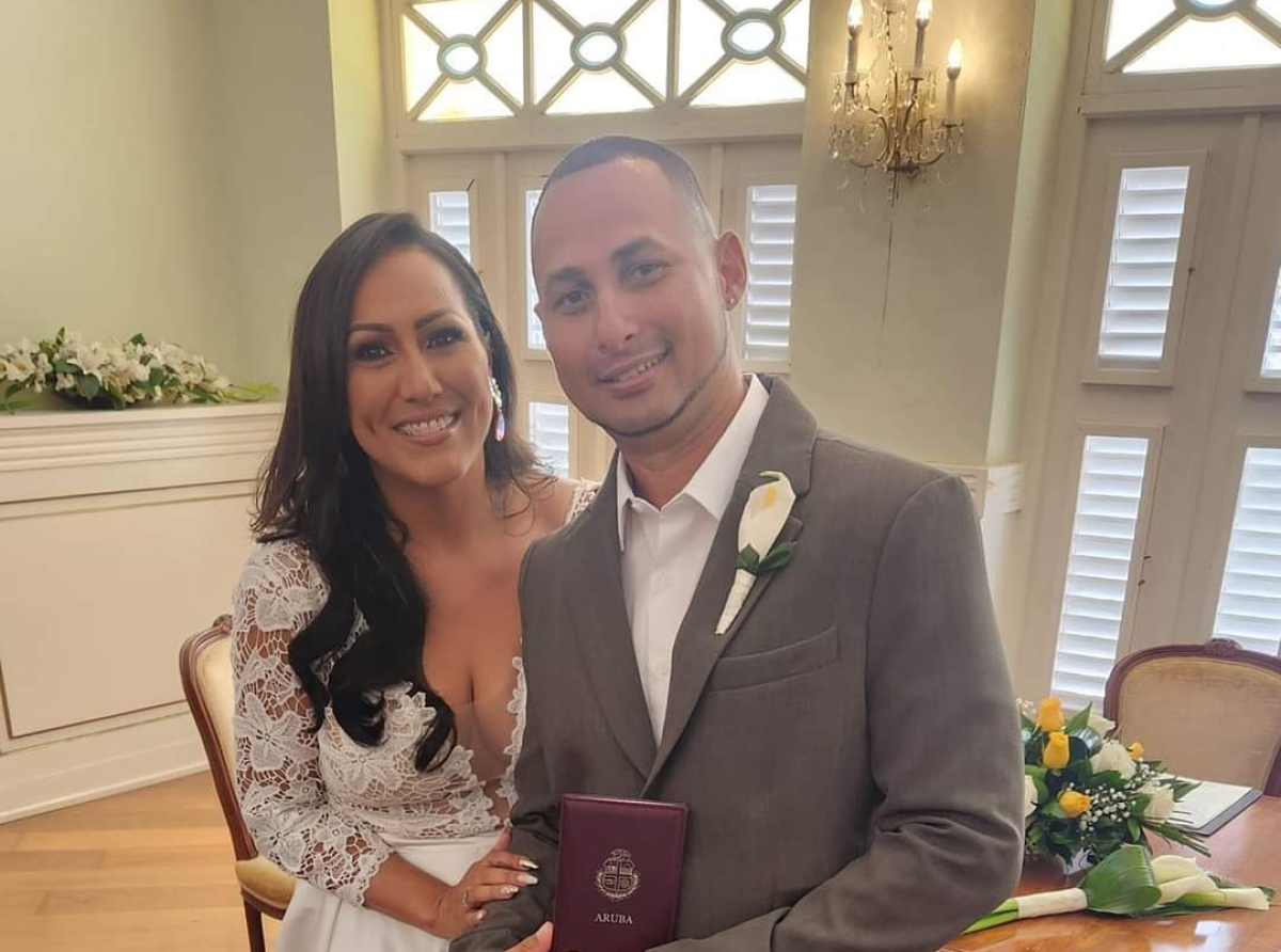 Enlace matrimonial di Jennety Croes y Nielson Kock