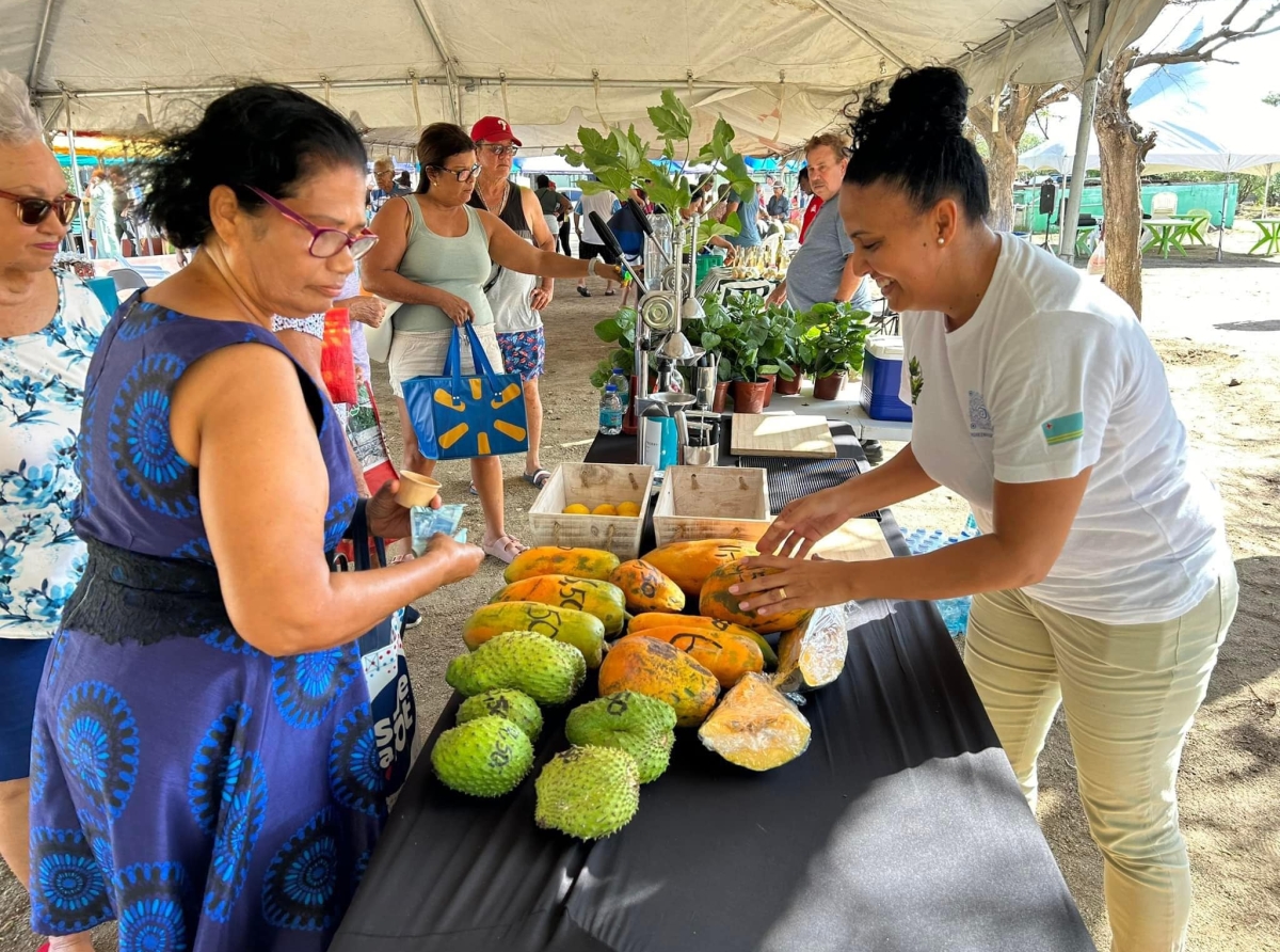 Fin di luna lo tin Pop-Up Market na Santa Rosa