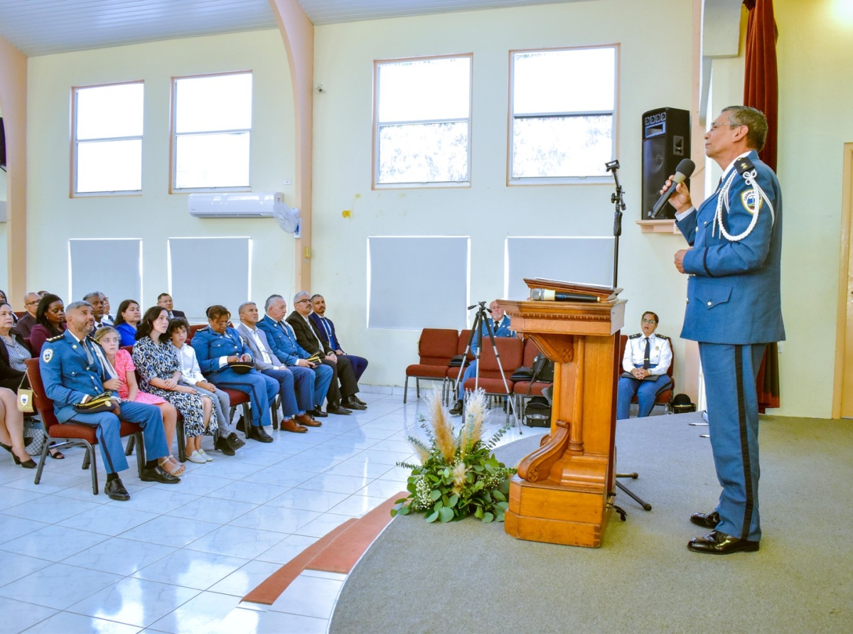 Cuerpo Policial Aruba ta celebra 38 aniversario y ta pone enfasis riba tecnologia pa e futuro di e organisacion