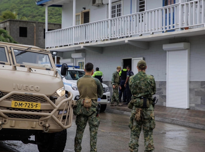 Militarnan di Aruba tambe ofreciendo sosten pa eleccion di otro siman na St. Maarten