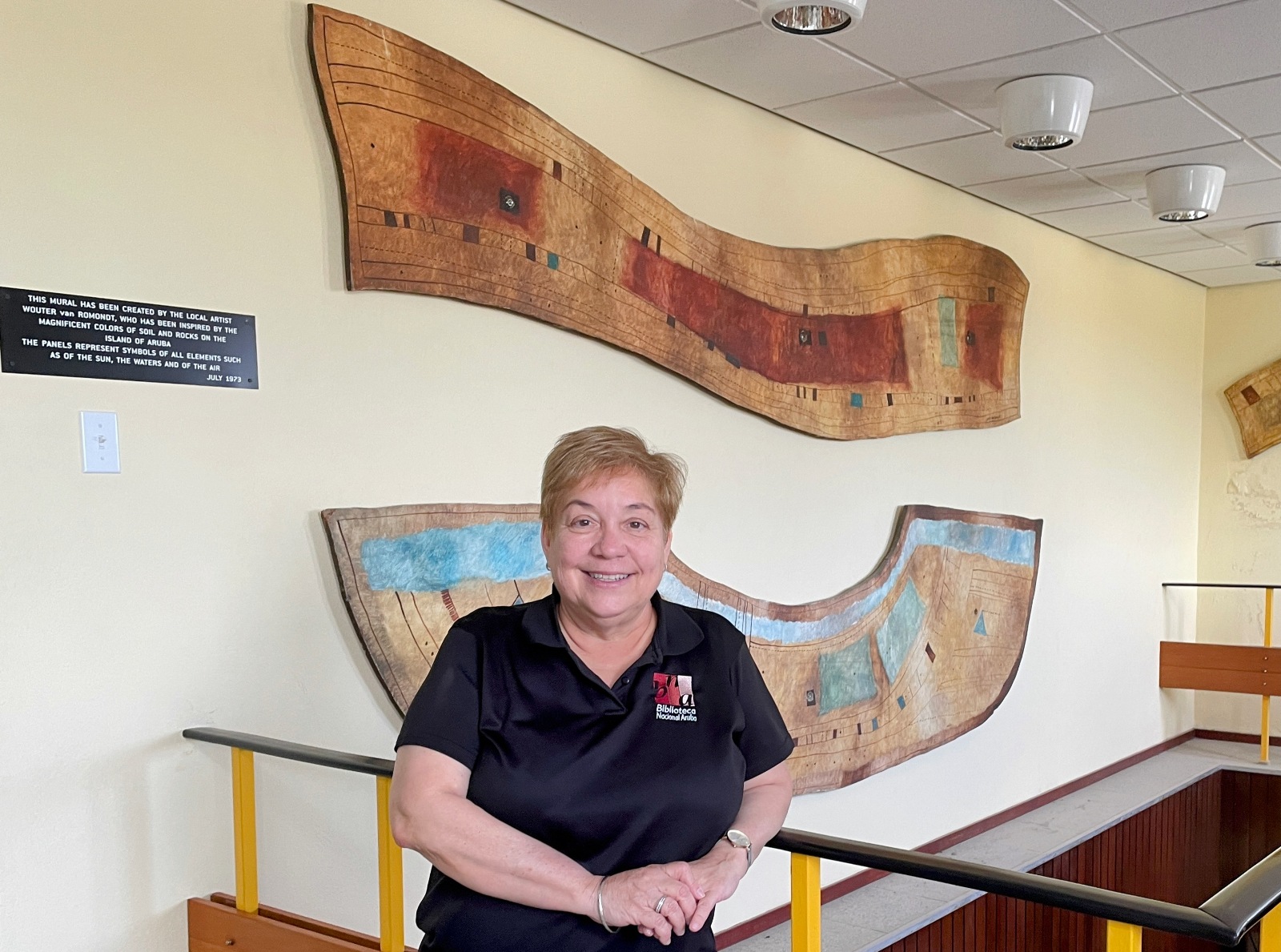 Astrid Britten  a keda presenta 21 aña pasa como Directora di Biblioteca Nacional di Aruba