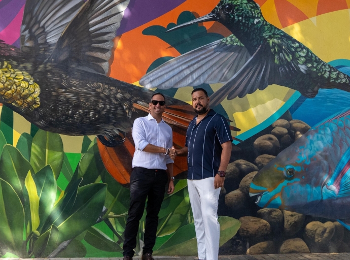 Proyecto di Aruba Mural Festival hunto cu Fundacion Artisa y TPEF ta forma parti di Art Week