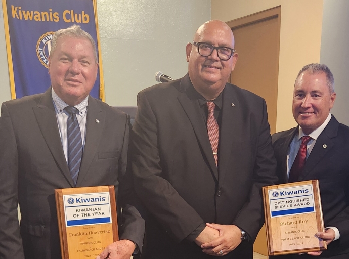 Kiwanis Club of Palm Beach a celebra su 40 aña di existencia