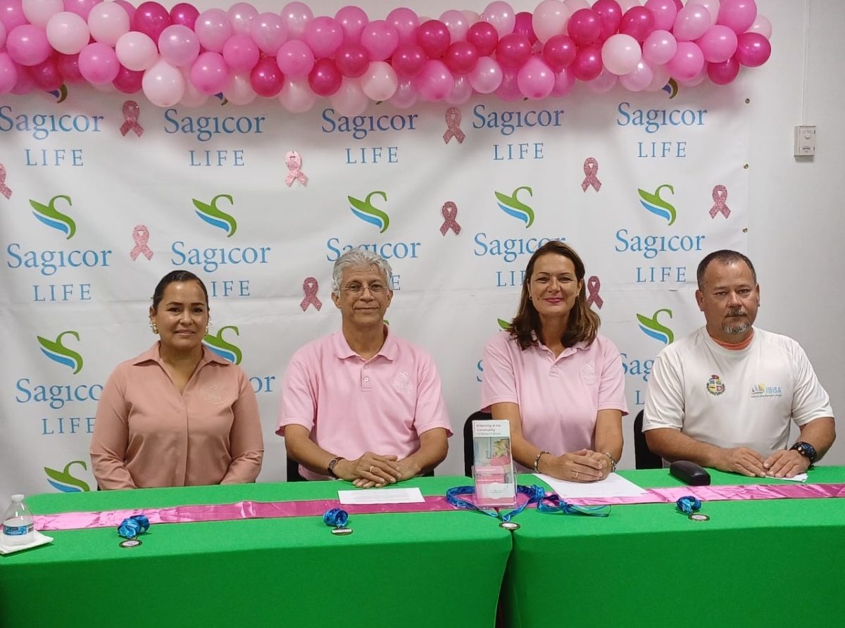 BOB Aruba y Sagicor a lansa “We Care We Walk 5K” pa crea conscientisacion ontra di Cancer di Pecho