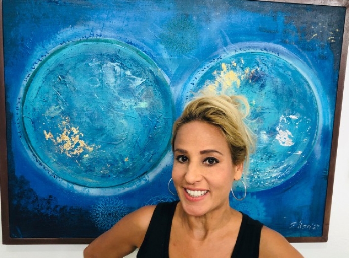 Artista Elisa Lejuez a uni na Aruba's Art & Fashion Week 2024