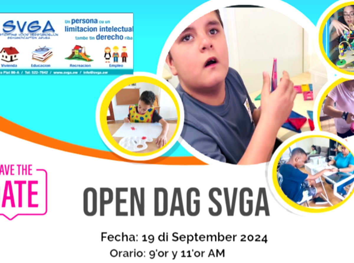 SVGA ta preparando un Open Dag pa dia 19 di September