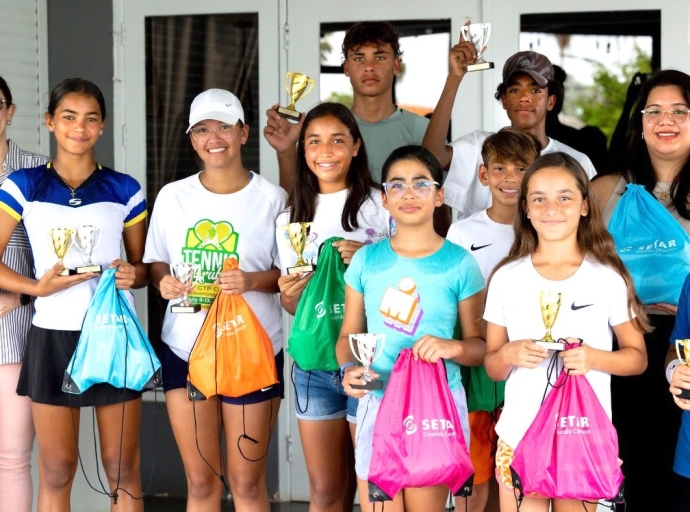 Exitoso torneo di Setar Tennis Junior Ranking