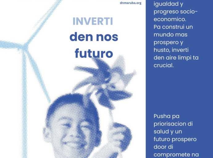 Dia Internacional di aire limpi pa un shelo blauw cu tema pa 2024: Inverti den Aire LimpiAwo