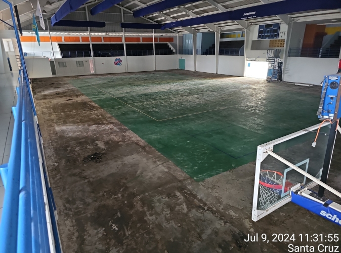 Cancha di Centro Deportivo Betico Croes ta completamente nobo