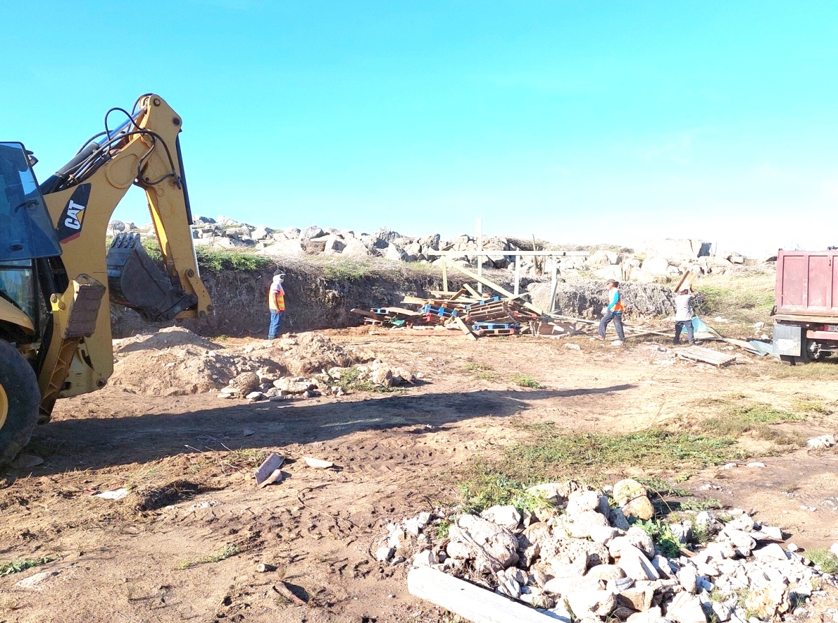 DOW ta bashando abao tur Rancho construi ilegalmente na costa