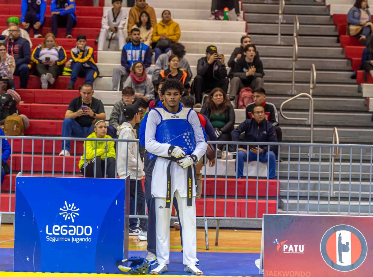 Atleta Joshua Klaber cu bon resultado di Taekwondo na Peru