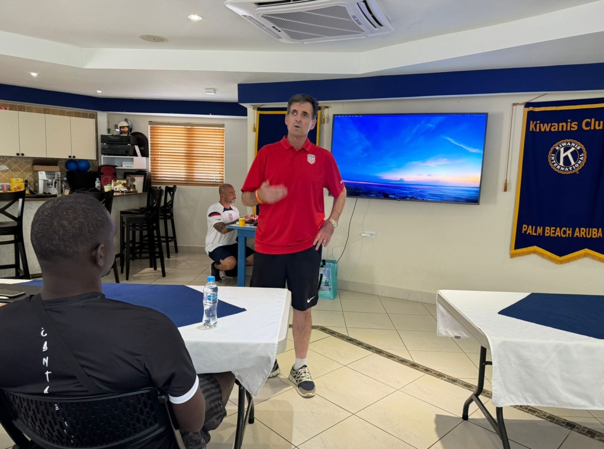 Varios coach di islanan ABC ta na Aruba pa curso intensivo di US Soccer Education