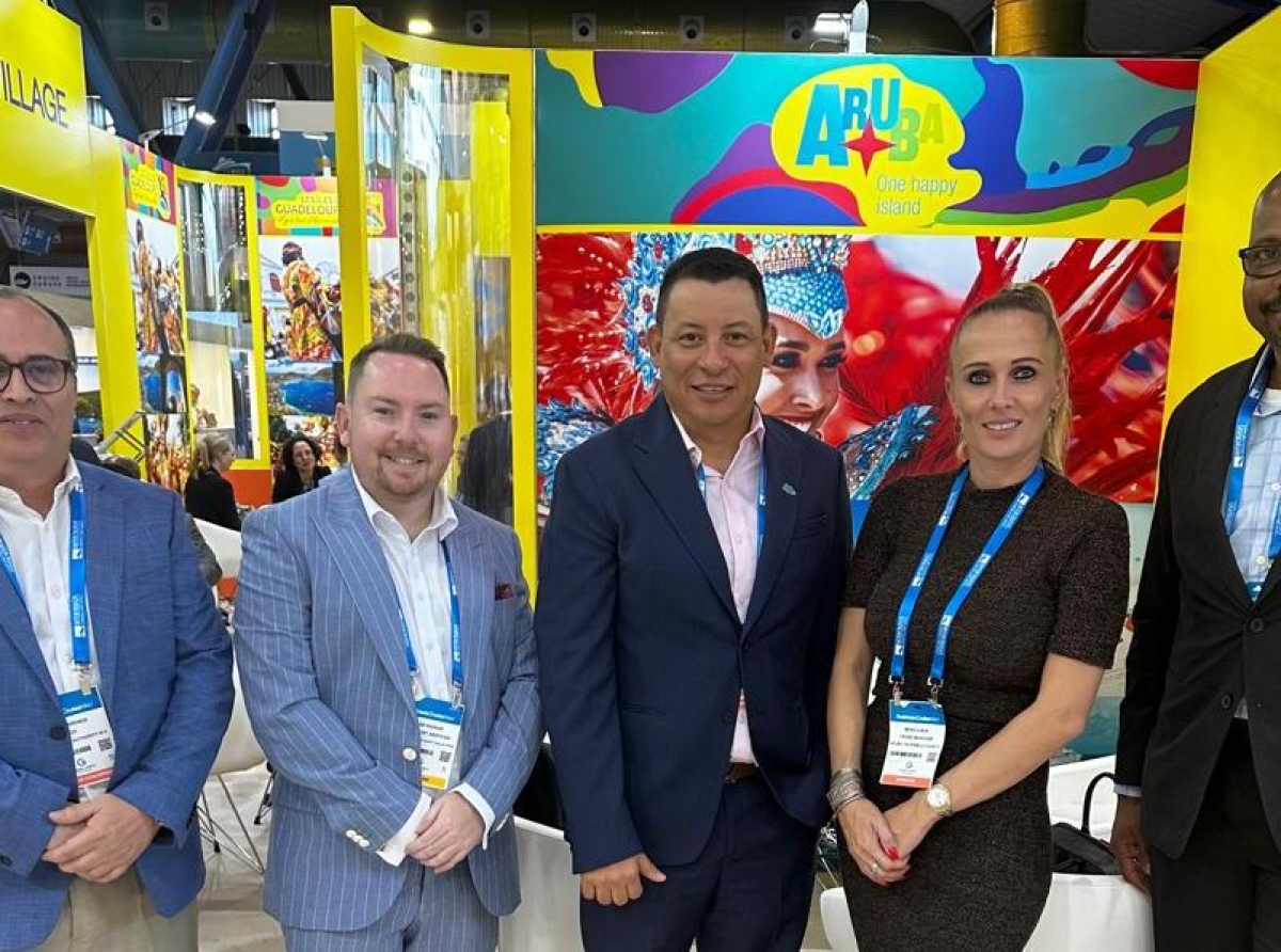    Aruba a reforsa relacion y conexion cu socionan global di crucero