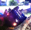 Chauffeur coriendo na forma iresponsabel a dal den un auto y despues bolter