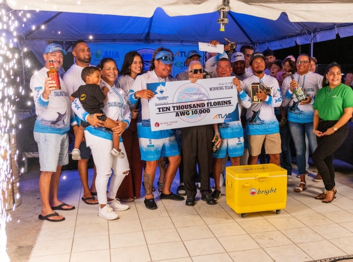 Yate Talika a sali ganador maximo di Billfish Tournament