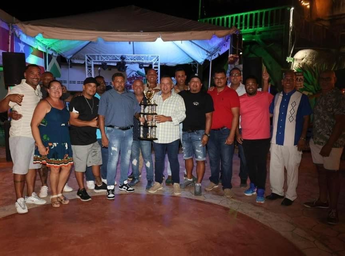    Pabien na e ekiponan ganado di e Torneo di Baseball Liga 40 plus 2024