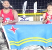 Medaya di plata na Torneo Internacional di Beach Volleyball