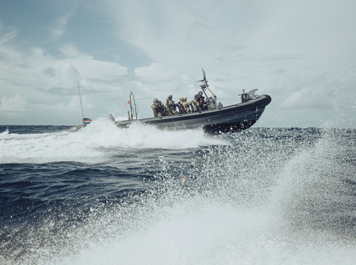 Accion rapido di Zr.Ms Holland a logra intercepta 685 kilo di cocaina den Laman Caribe