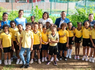 Impresiona con hardin di Pius X School ta progresando