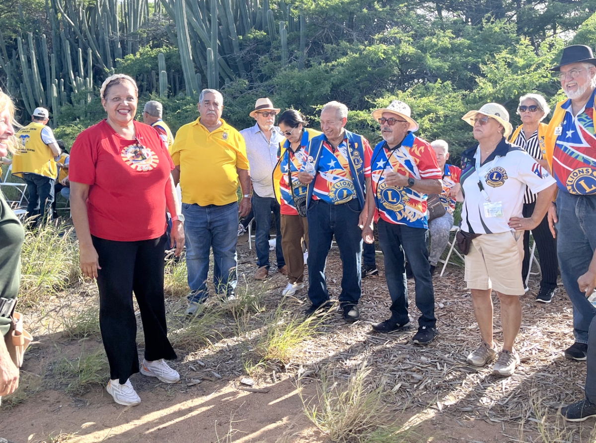 Lions Club a uni cu ‘Ban Lanta y Planta’ pa evento di planta mata