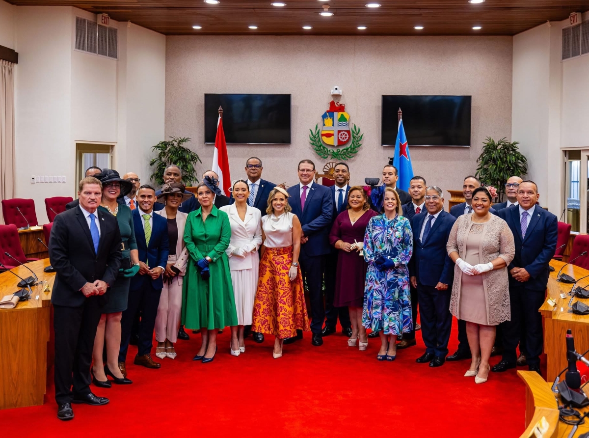 Huramentacion di miembronan di Parlamento recien nombra