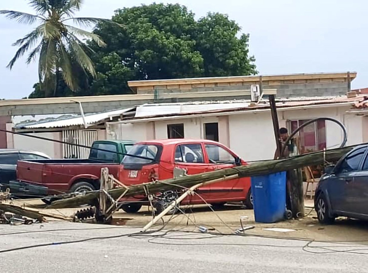 Accident riba Diabierna a laga parti di Nuñe sin coriente