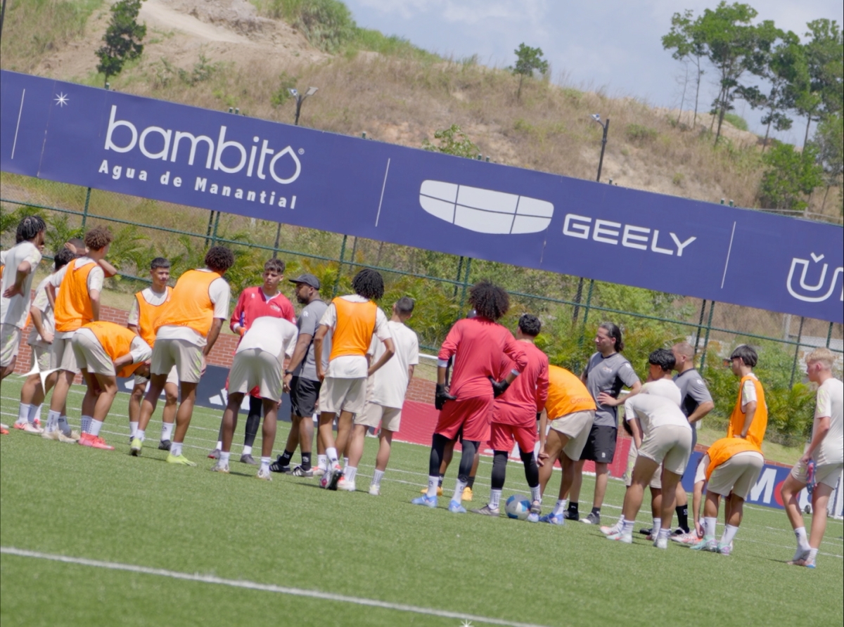 Seleccion U-17 a yega Panama y ya caba nan a tene nan prome training