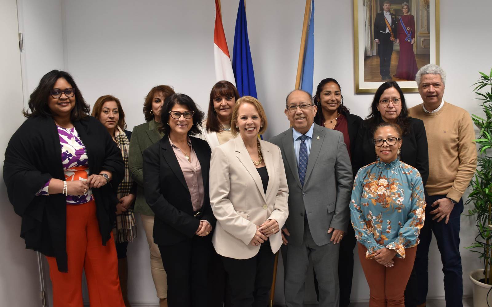 Prome Minister cu varios reunion importante na Arubahuis